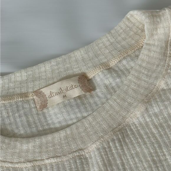 NWOT Altar’d State Boxy Babydoll Top Ivory Size Medium - Picture 7 of 9